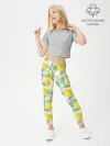 Леггинсы для девочки / Лимоны 3d