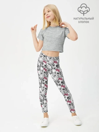 Леггинсы для девочки / Мальтийская Болонка