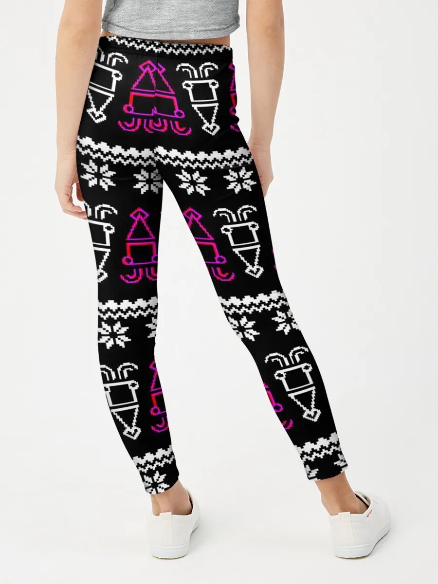 Леггинсы для девочки / Праздник кальмара