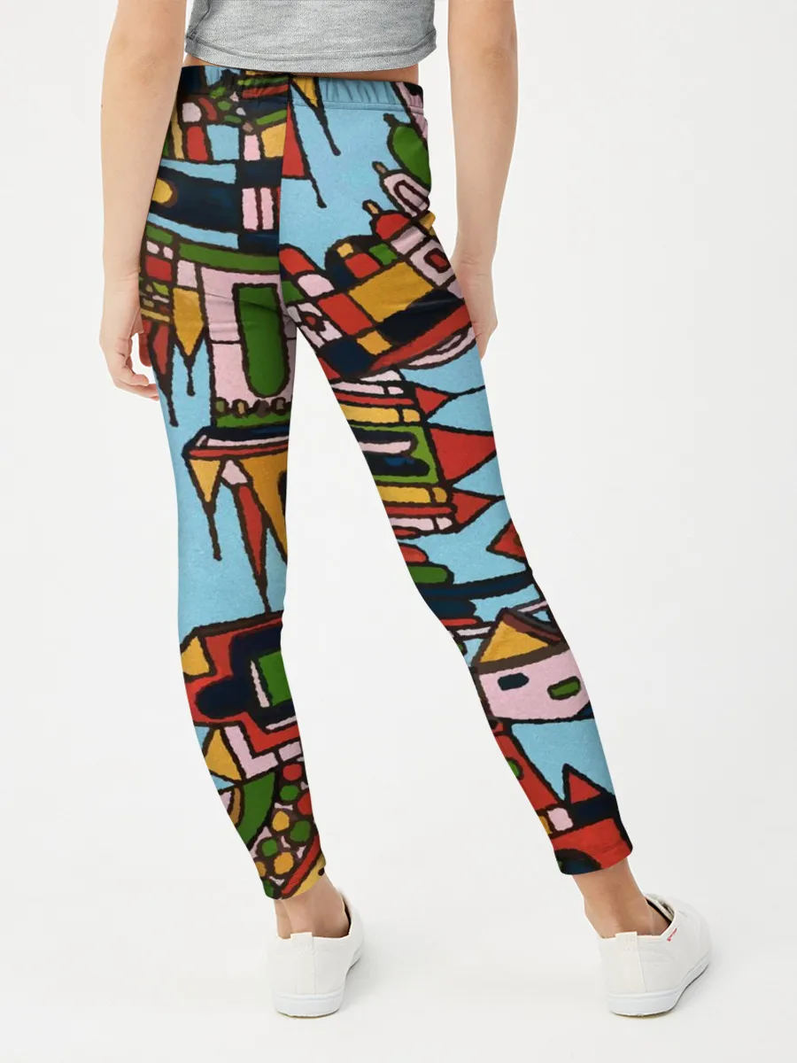 Леггинсы для девочки / Рождество в Праге