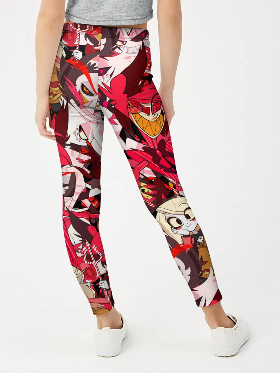 Леггинсы для девочки / ОТЕЛЬ ХАЗБИН ПЕРСОНАЖИ МУЛЬТФИЛЬМА