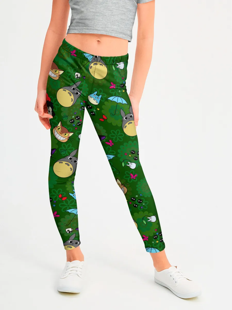 Леггинсы для девочки / Totoro&Kiki ALLSTARS