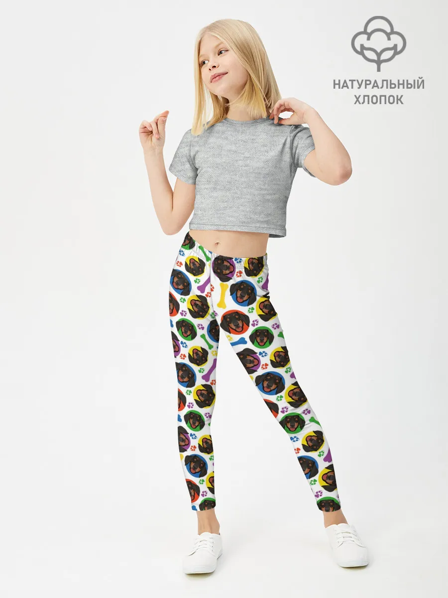 Леггинсы для девочки / Такса