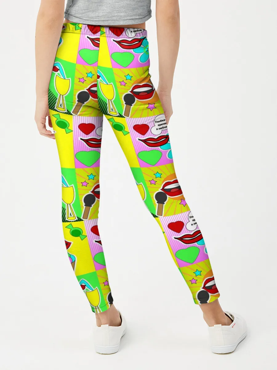 Леггинсы для девочки / Поэзия губ