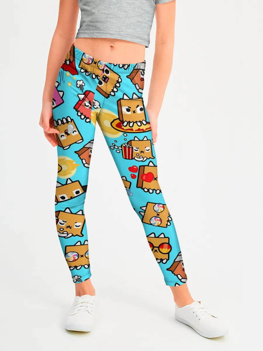 Леггинсы для девочки / PAPER BAG CAT TOCA BOCA / TOCA LIFE WORLD