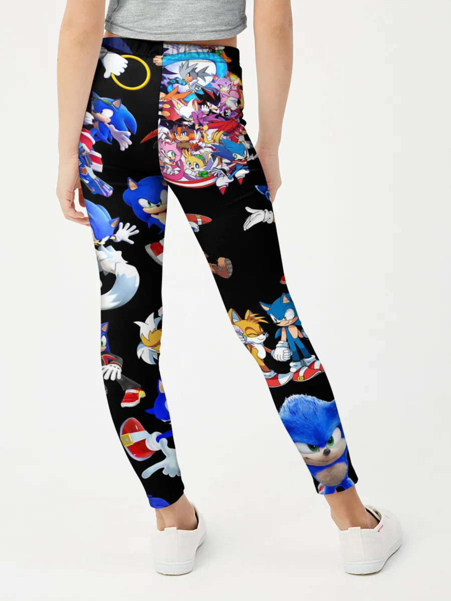 Леггинсы для девочки / SONIC PATTERN HERO | СОННИК