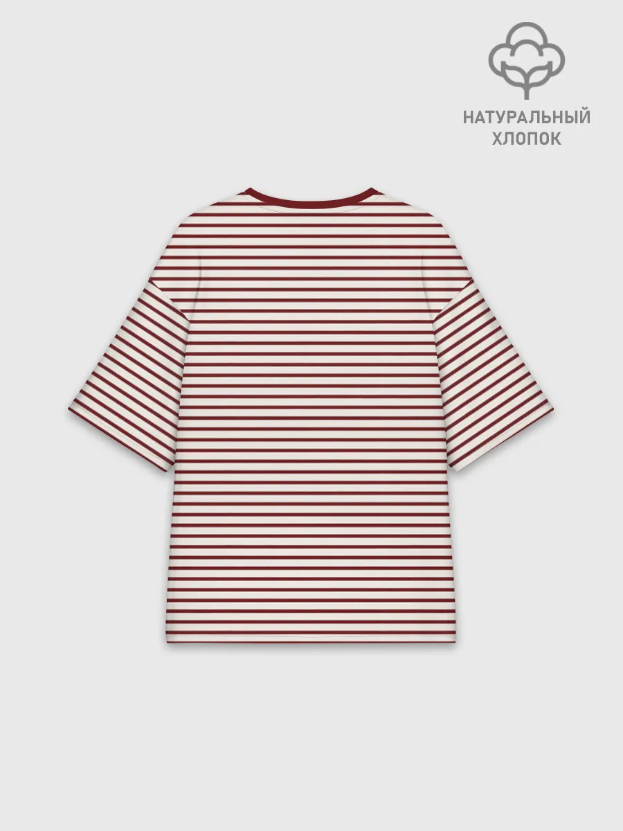 Женская футболка оверсайз хлопок / a_oj