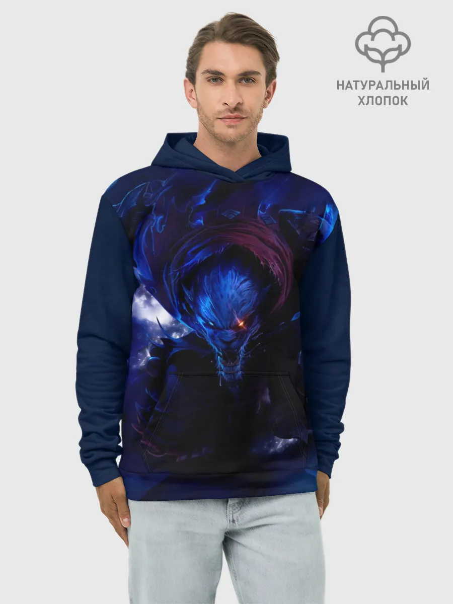 Худи мужской база хлопок / League of legends
