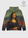 Худи мужской база хлопок / Леонардо да Винчи - Мона Лиза