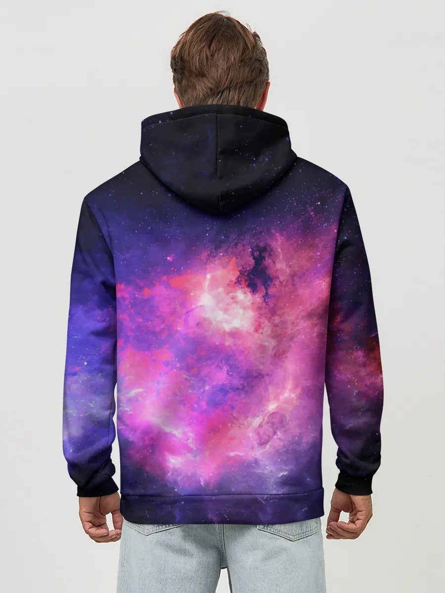 Худи мужской база хлопок / Космос