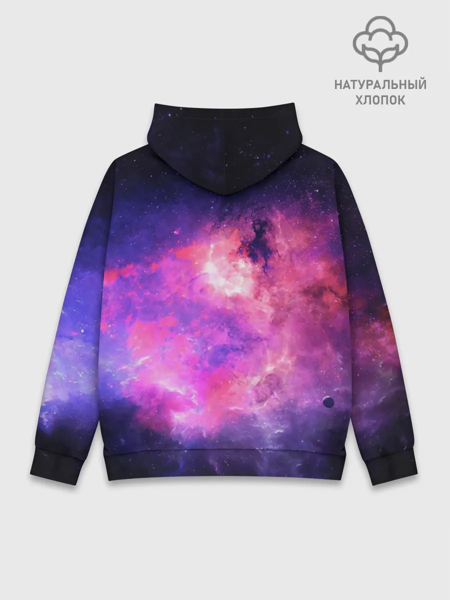 Худи мужской база хлопок / Космос