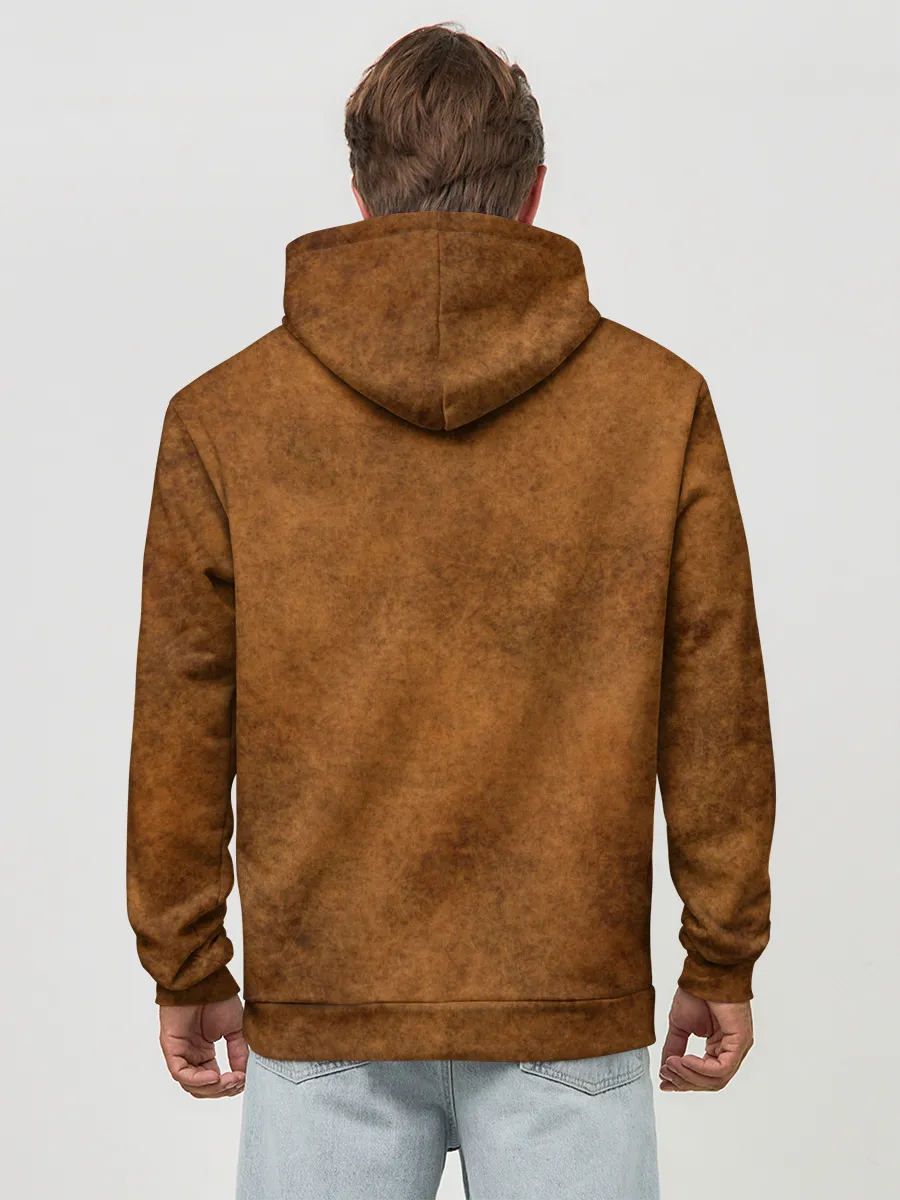 Худи мужской база хлопок / Медведь