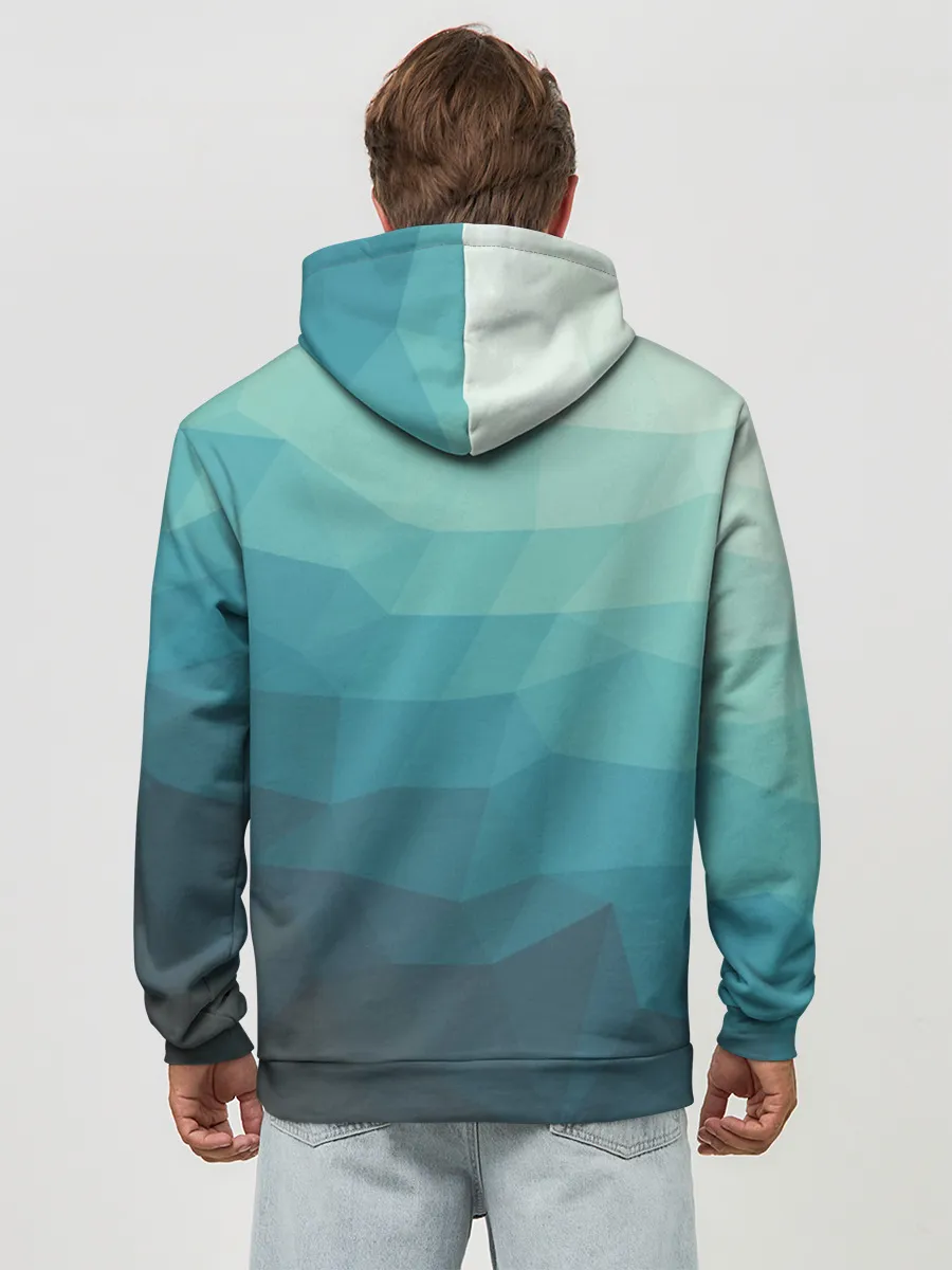 Худи мужской база хлопок / Геометрия