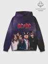 Худи мужской база хлопок / AC/DC
