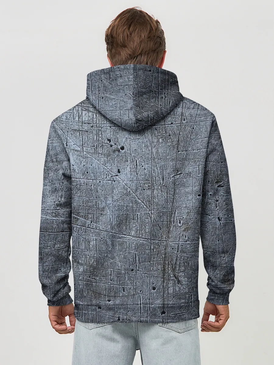 Худи мужской база хлопок / Barcelona