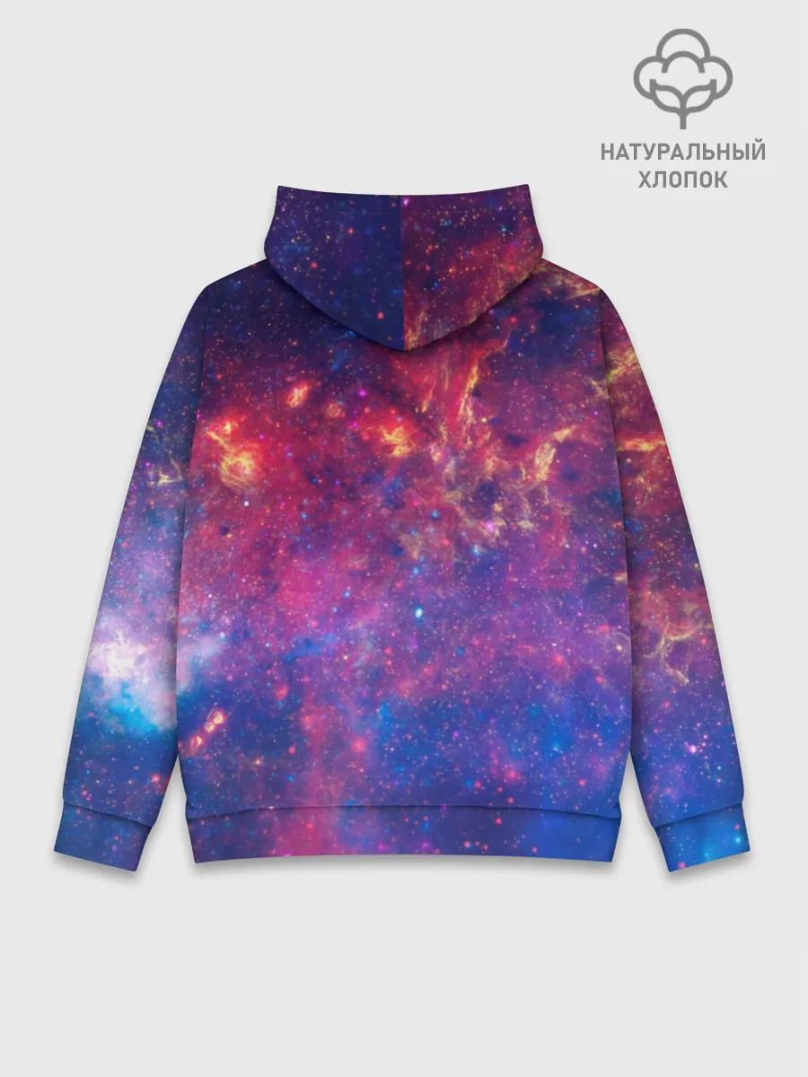 Худи мужской база хлопок / Космос
