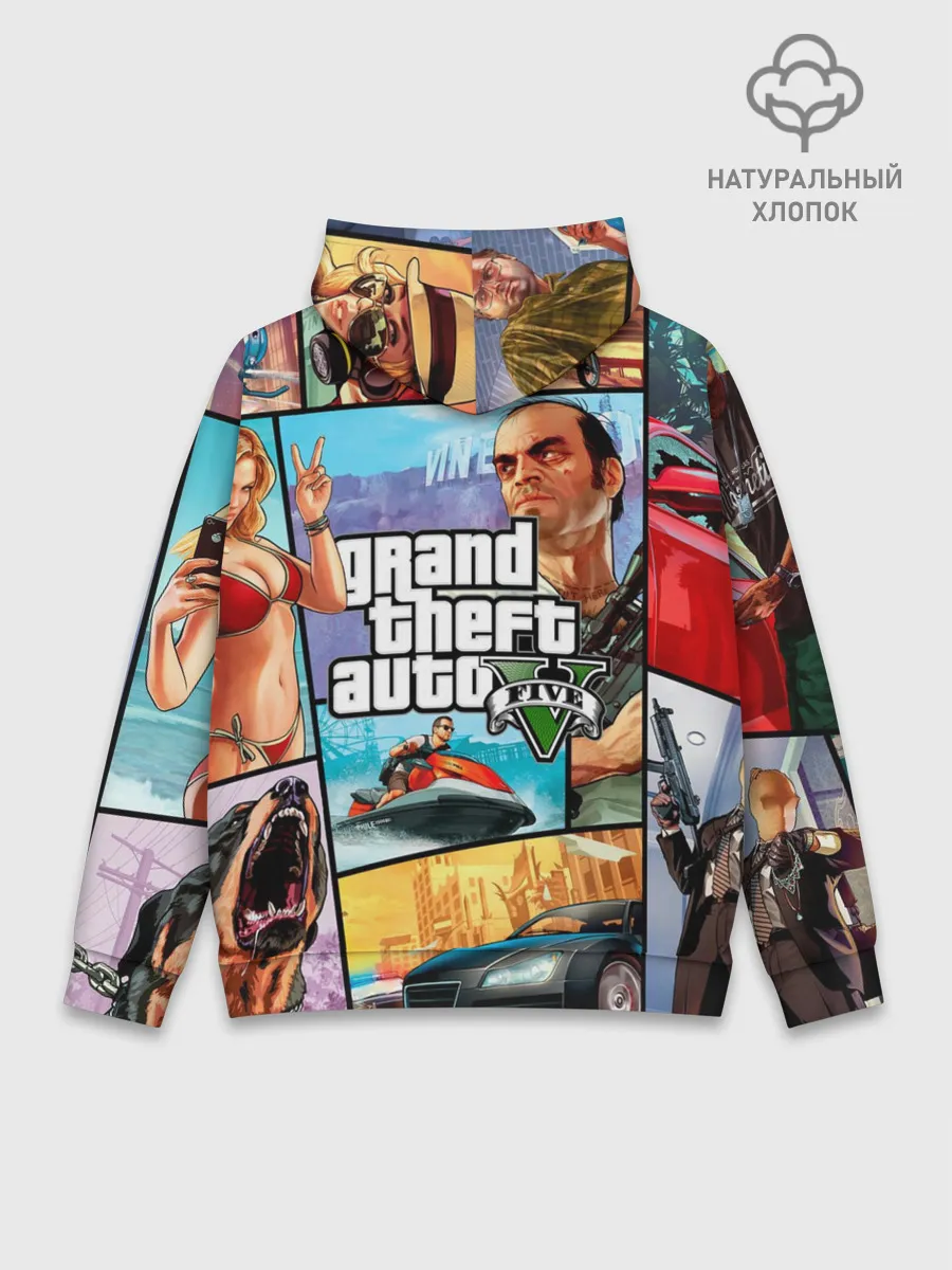 Худи мужской база хлопок / GTA