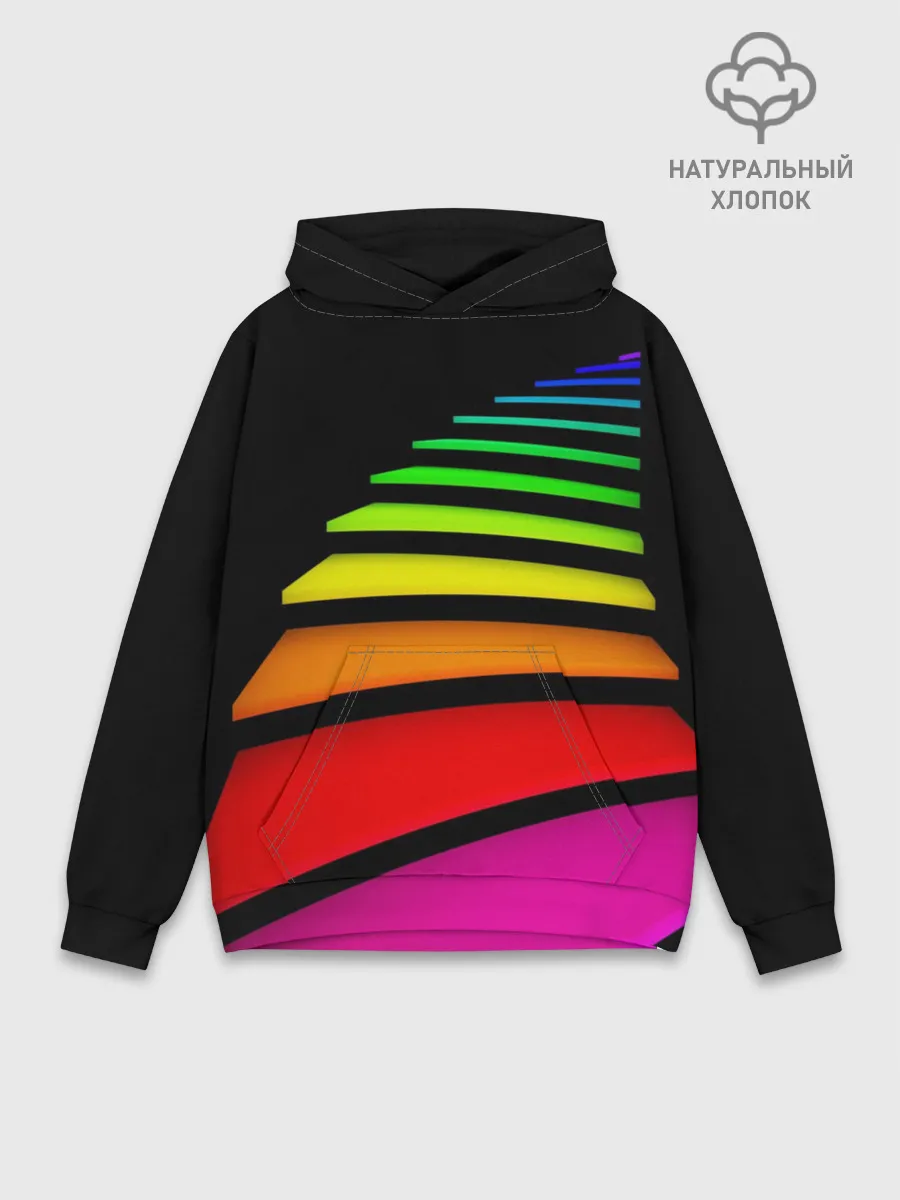 Худи мужской база хлопок / Лестница