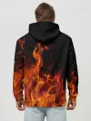 Худи мужской база хлопок / Огонь