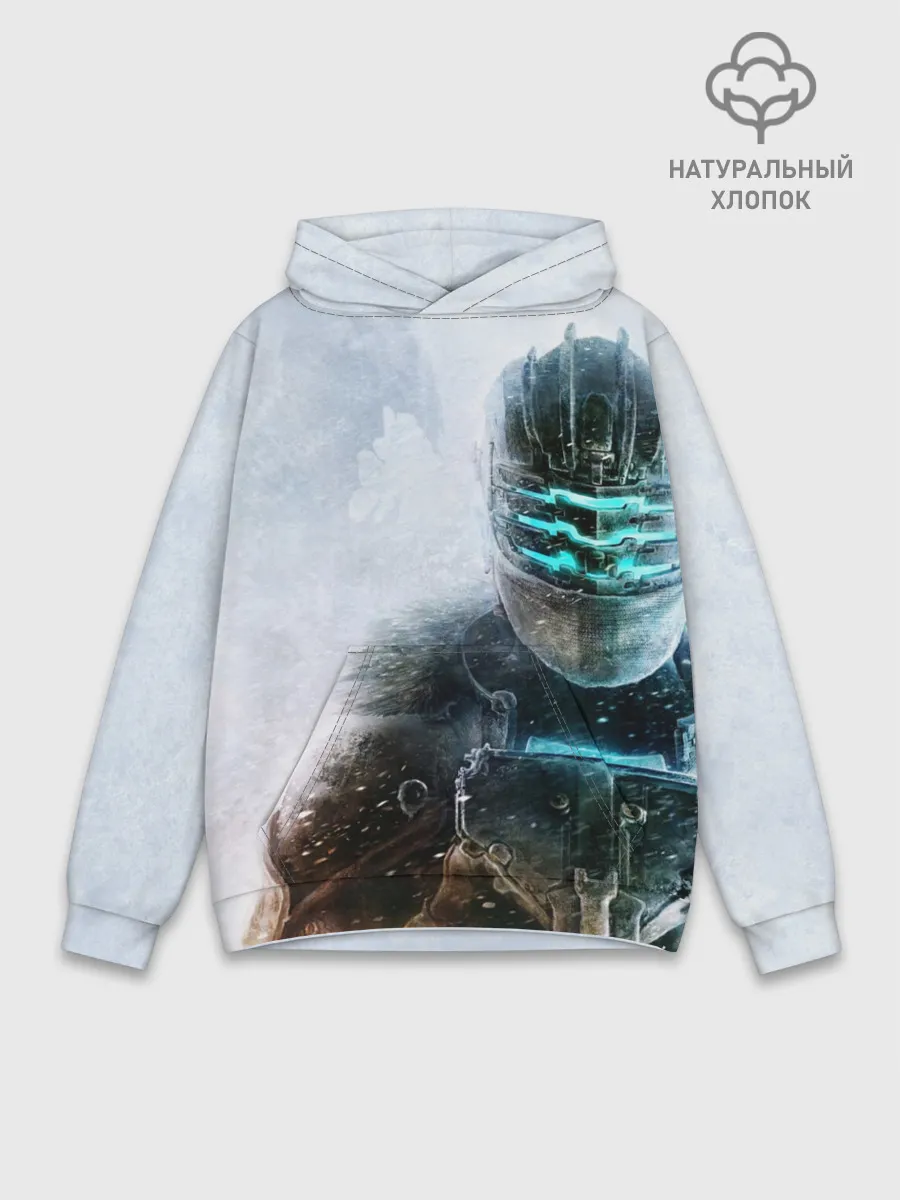 Худи мужской база хлопок / Айзек Кларк