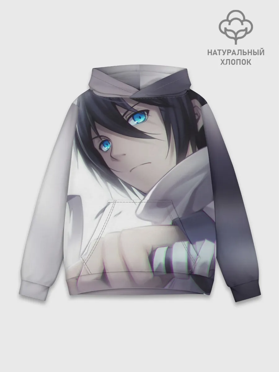 Худи мужской база хлопок / Ято с мечом. БЕЗДОМНЫЙ БОГ