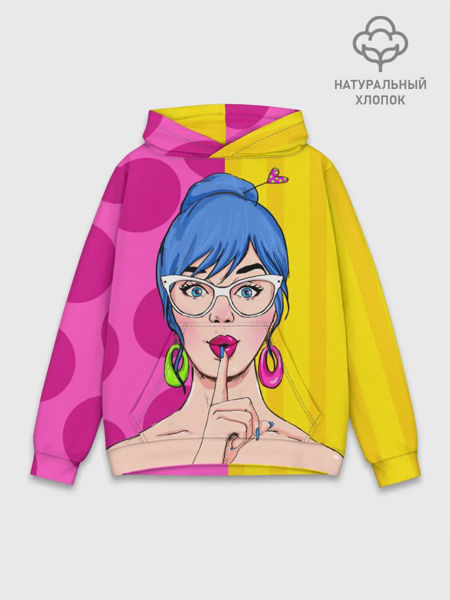 Худи мужской база хлопок / POP ART