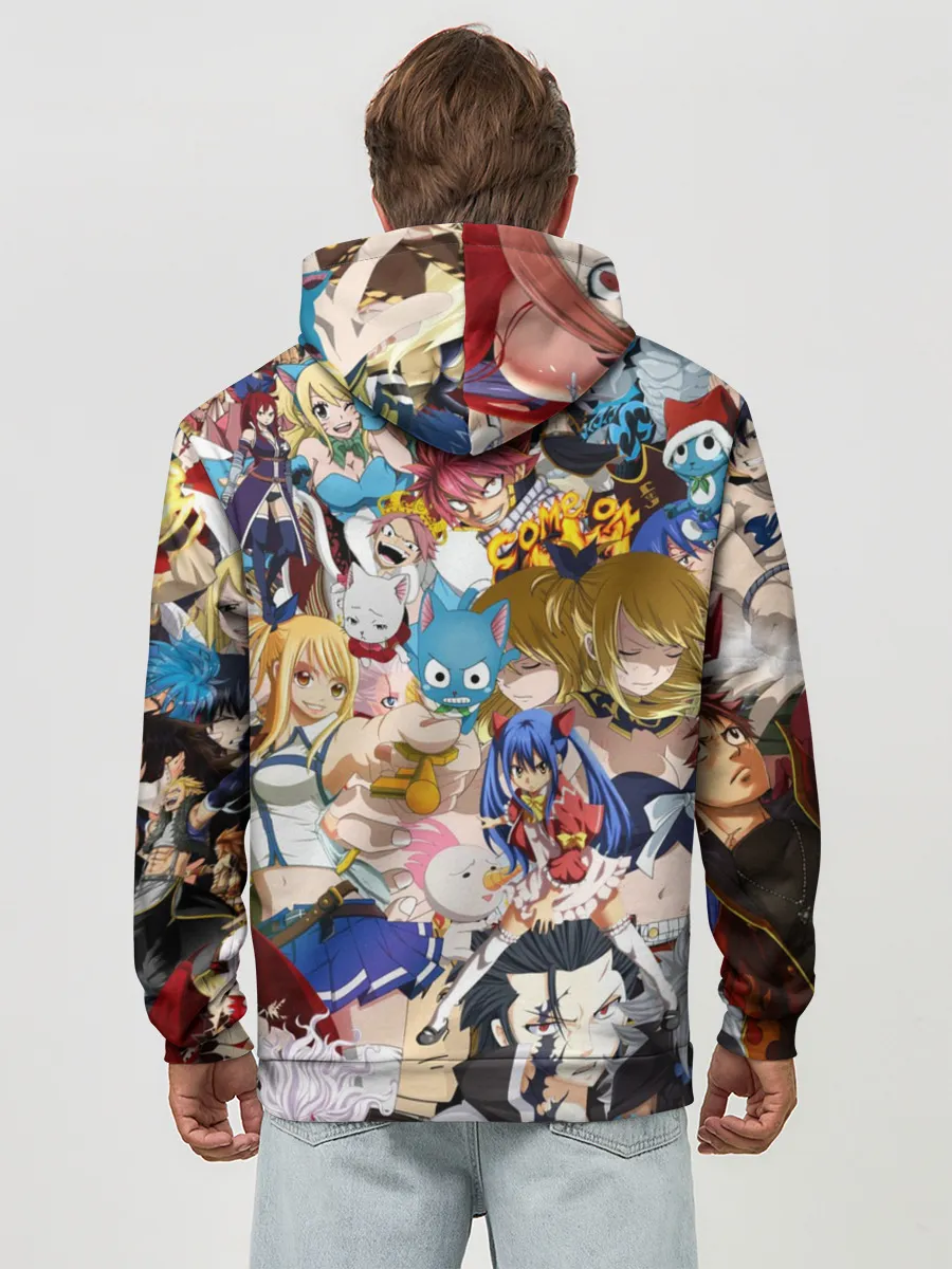 Худи мужской база хлопок / FairyTail