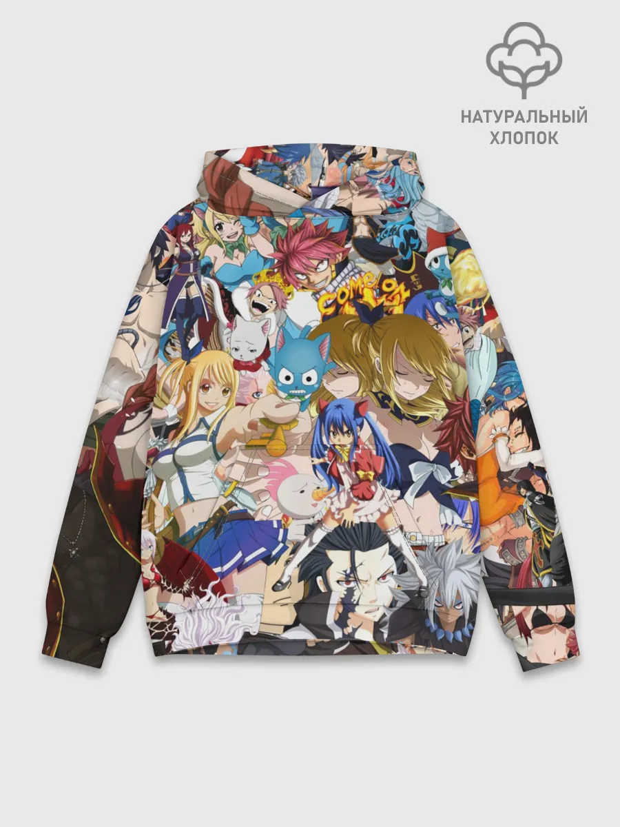 Худи мужской база хлопок / FairyTail