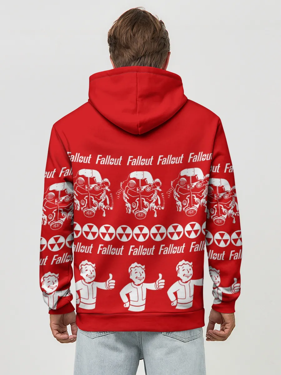 Худи мужской база хлопок / Fallout свитер