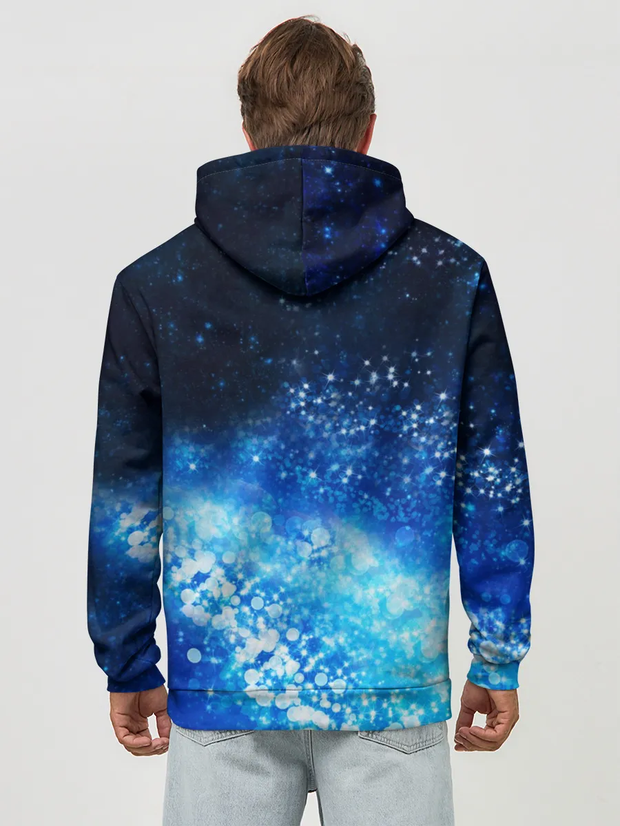 Худи мужской база хлопок / Новогодний олень