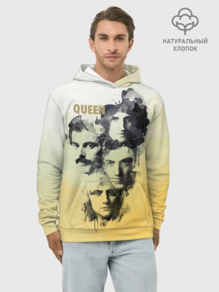 Худи мужской база хлопок / Queen группа