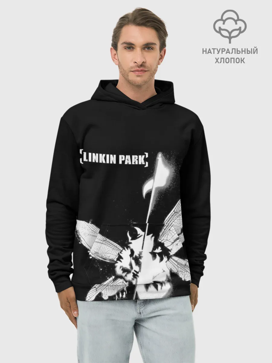 Худи мужской база хлопок / Linkin Park