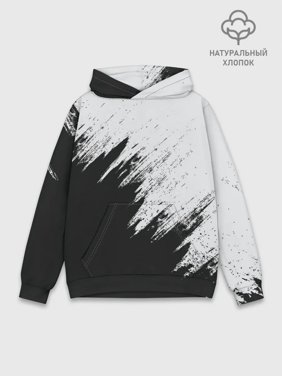 Худи мужской база хлопок / Краска и ничего лишнего!
