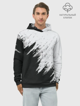 Худи мужской база хлопок / Краска и ничего лишнего!