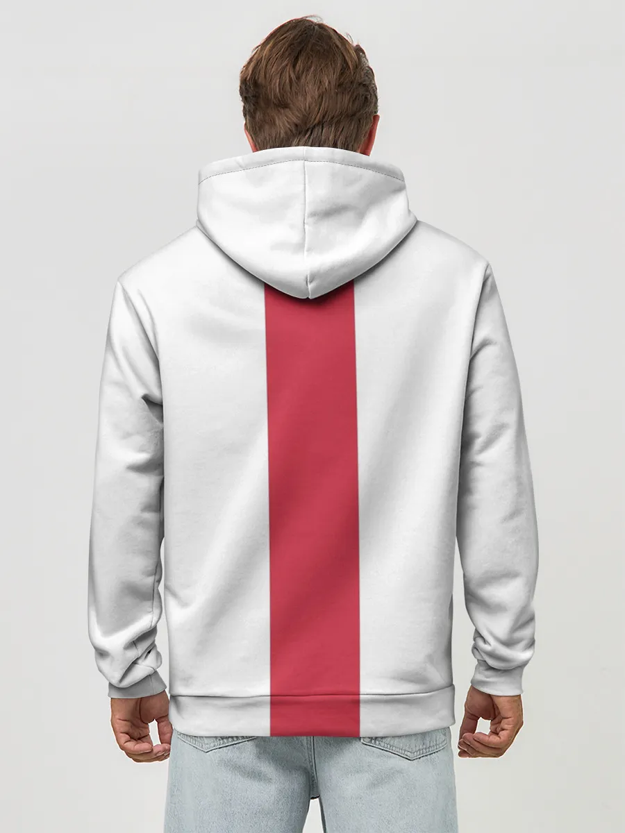 Худи мужской база хлопок / Сборная Польша