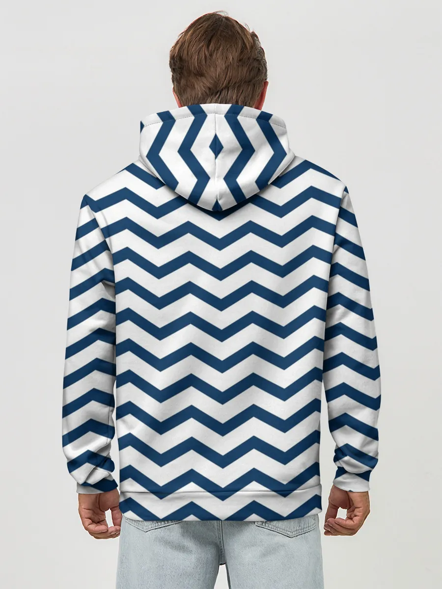 Худи мужской база хлопок / ВМФ