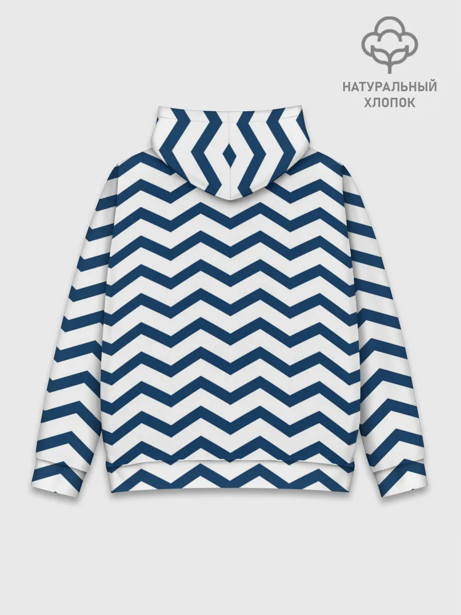 Худи мужской база хлопок / ВМФ