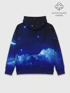 Худи мужской база хлопок / Звёздное небо