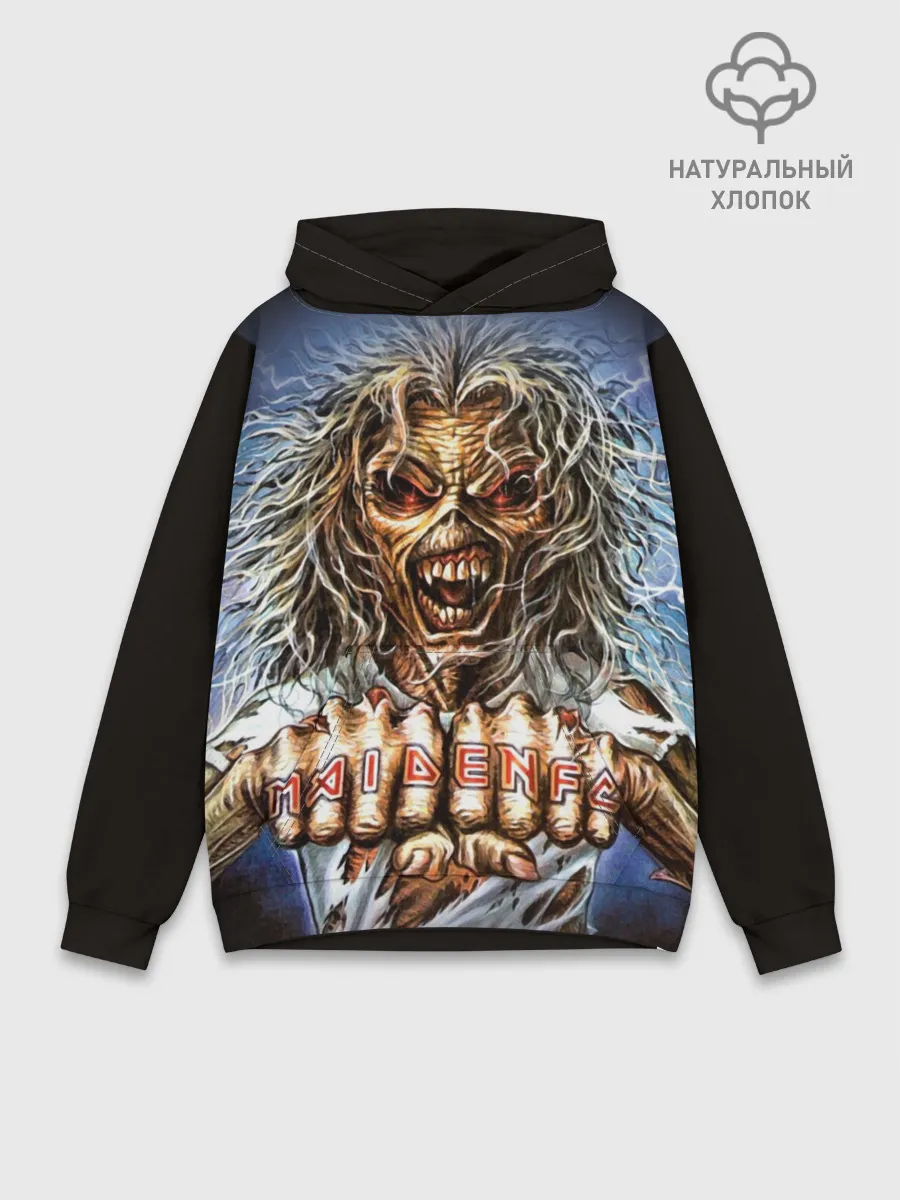 Худи мужской база хлопок / Iron maiden 6