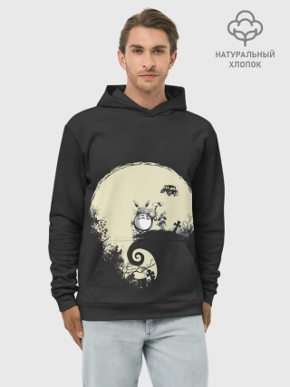 Худи мужской база хлопок / Totoro