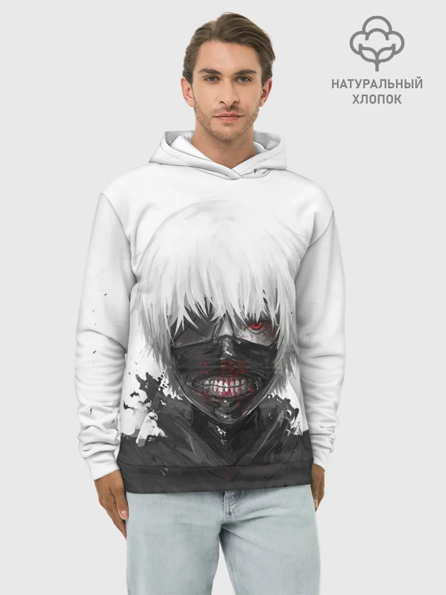 Худи мужской база хлопок / Tokyo Ghoul