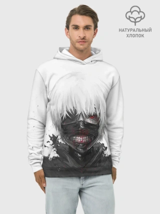 Худи мужской база хлопок / Tokyo Ghoul