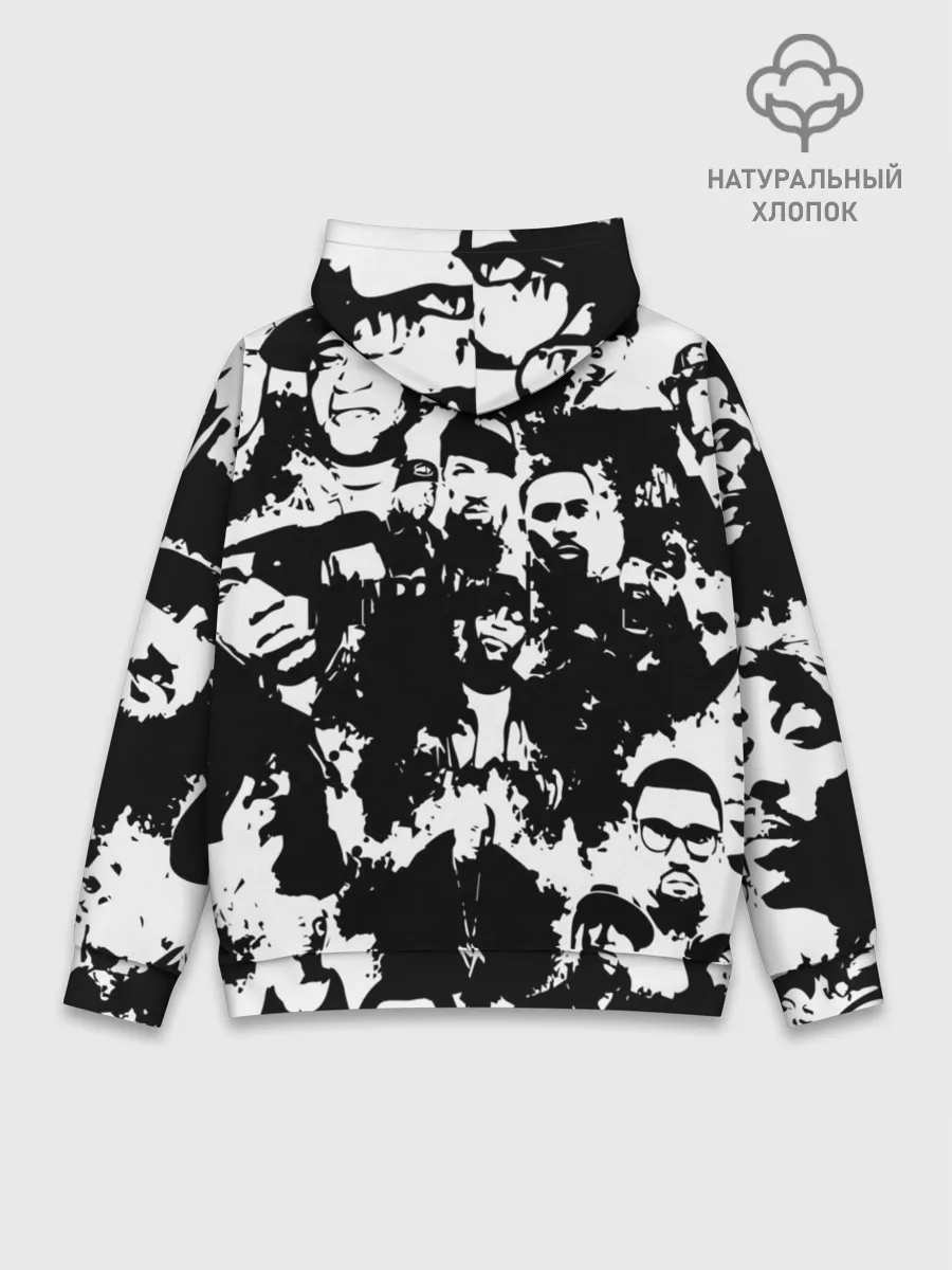 Худи мужской база хлопок / ЛЕГЕНДЫ РЕПА