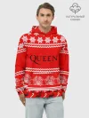 Худи мужской база хлопок / Праздничный Queen