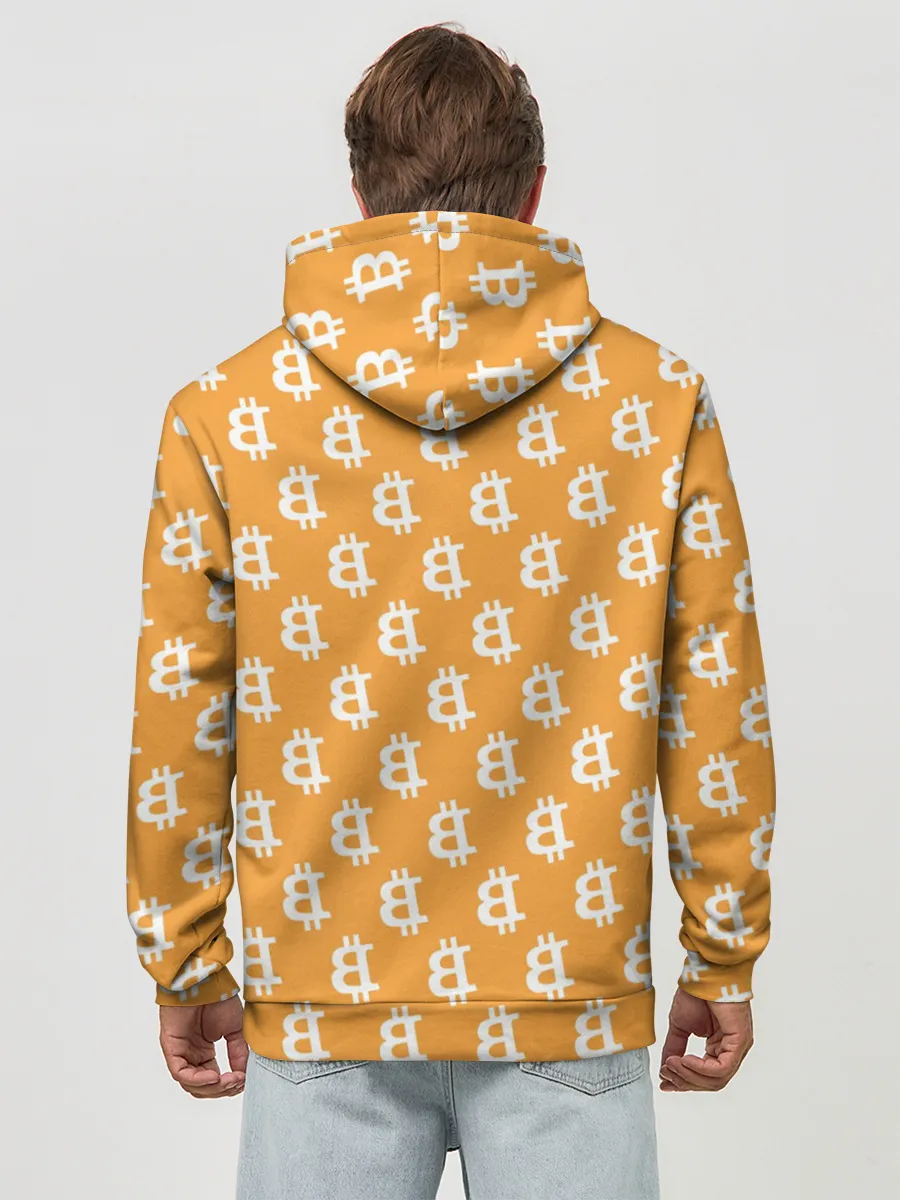 Худи мужской база хлопок / Bitcoin