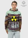 Худи мужской база хлопок / S.T.A.L.K.E.R КОЛЯ