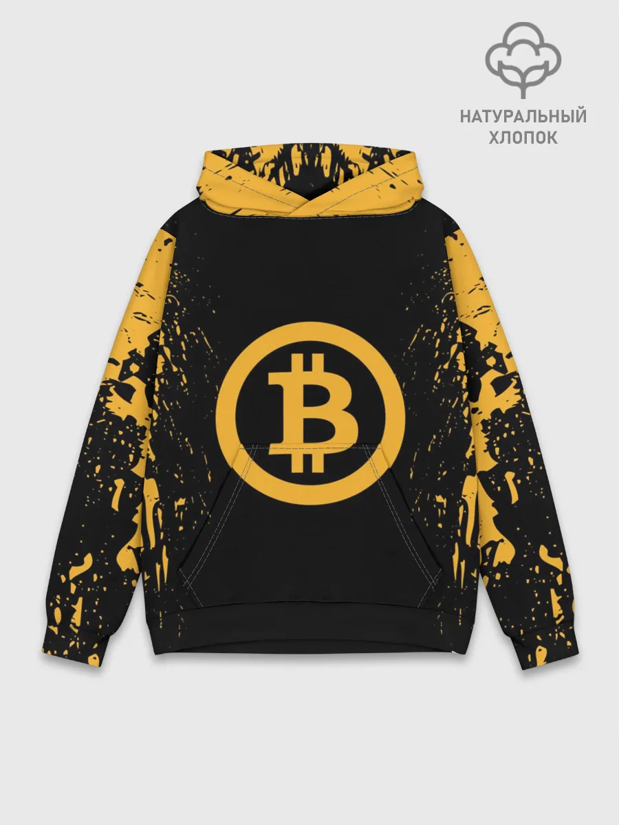 Худи мужской база хлопок / БИТКОИН | BITCOIN