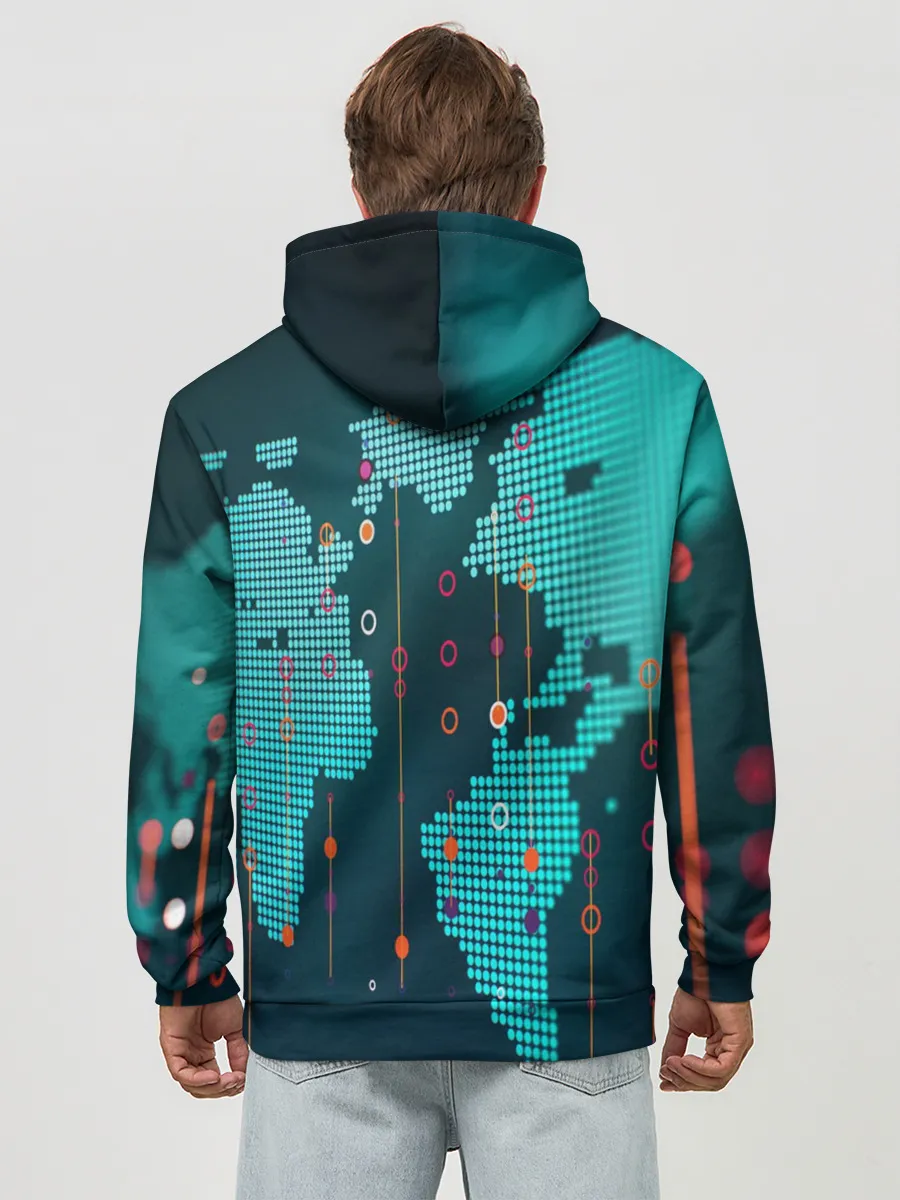 Худи мужской база хлопок / Watch Dogs 2 NETWORK HACK