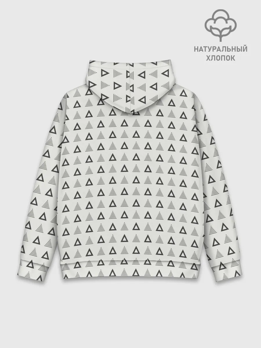 Худи мужской база хлопок / Я люблю