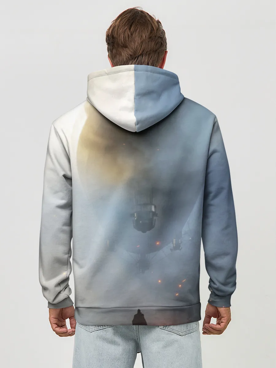 Худи мужской база хлопок / Battlefield 1